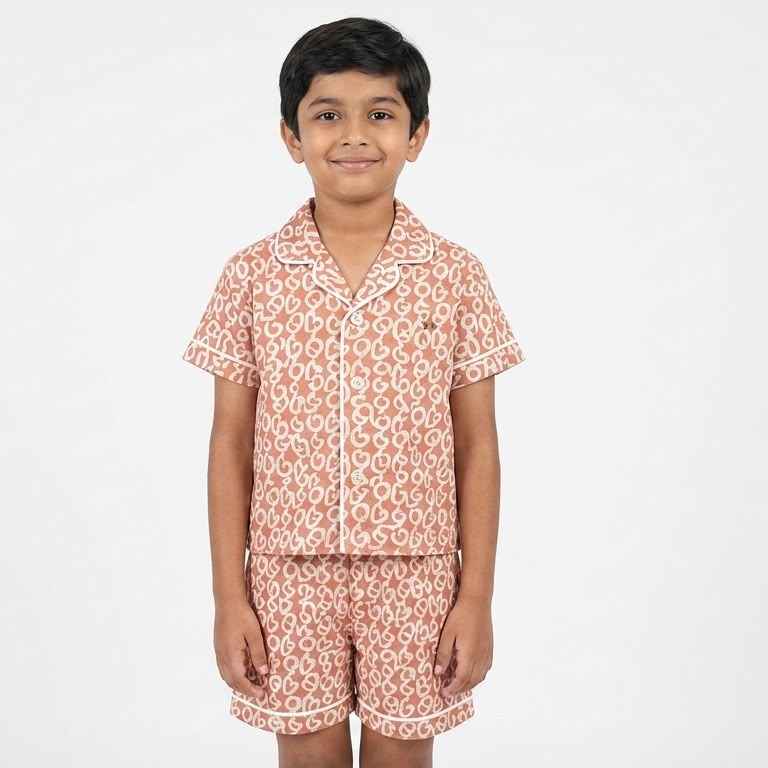 Kids Nightwear Set Two-Piece